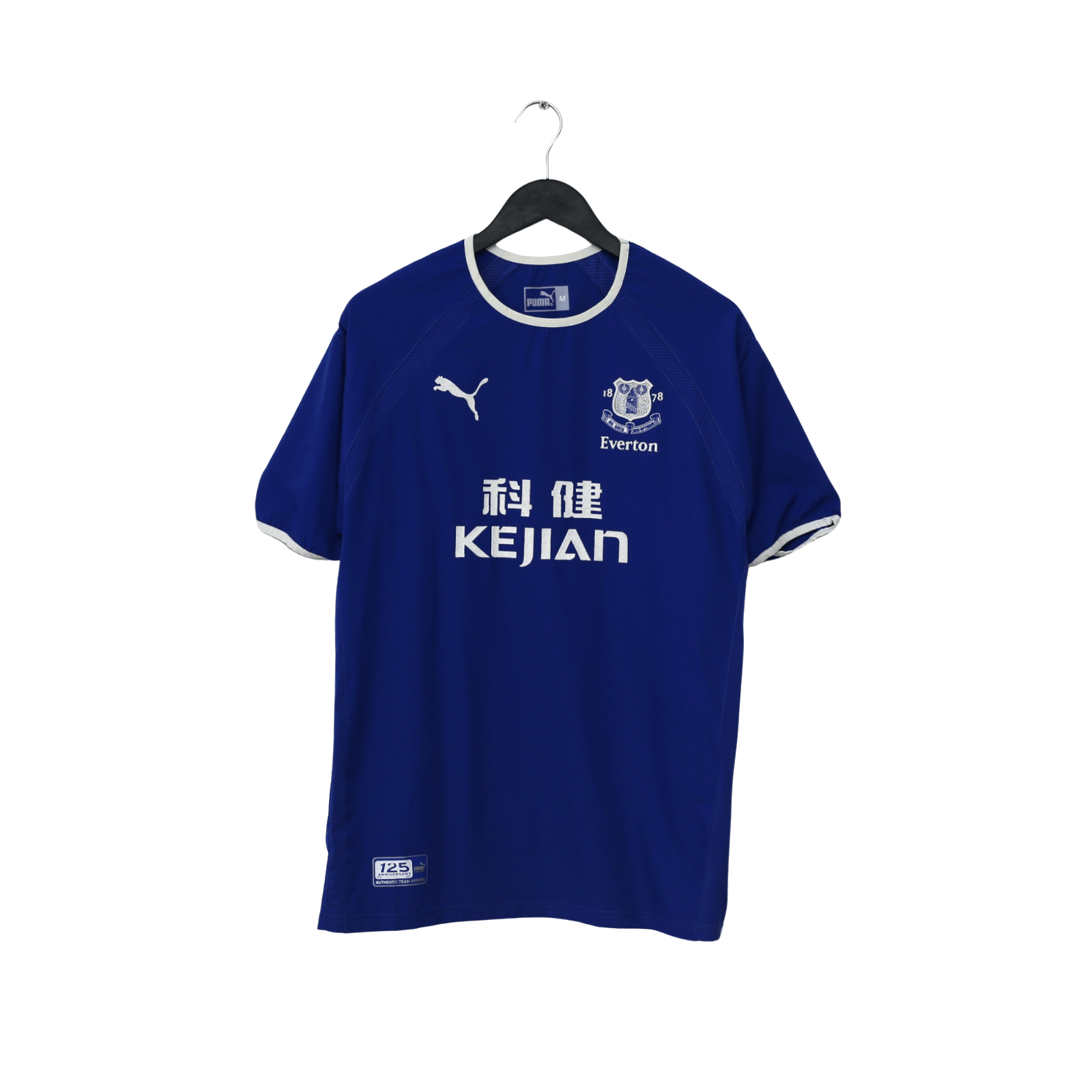 2003/04 Rooney #18 Everton Vintage PUMA Home Football Shirt (M)