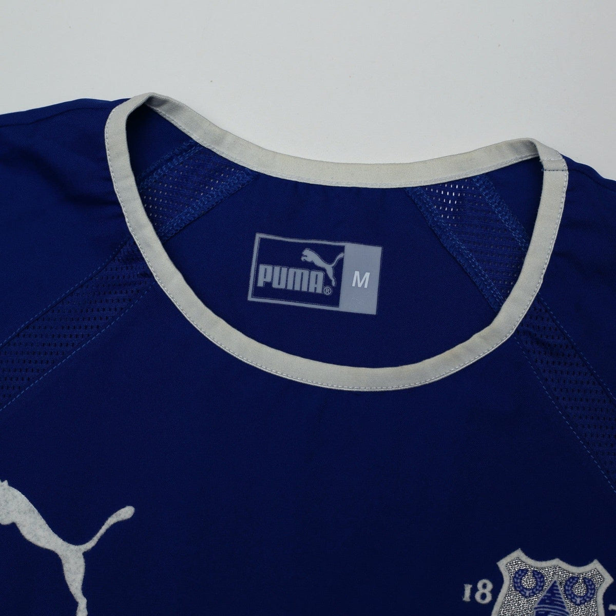 2003/04 Rooney #18 Everton Vintage PUMA Home Football Shirt (M)