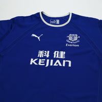 2003/04 Rooney #18 Everton Vintage PUMA Home Football Shirt (M)