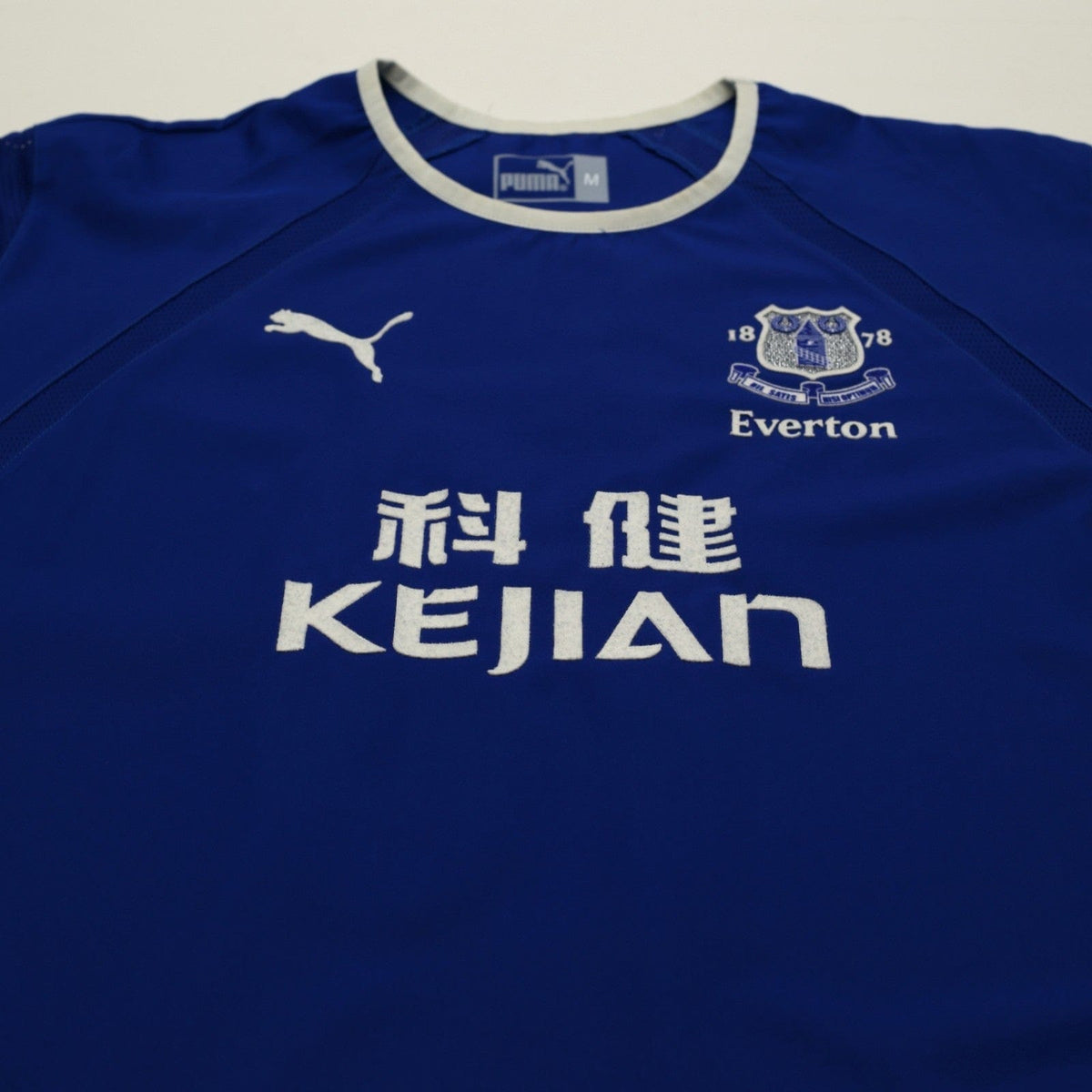 2003/04 Rooney #18 Everton Vintage PUMA Home Football Shirt (M)