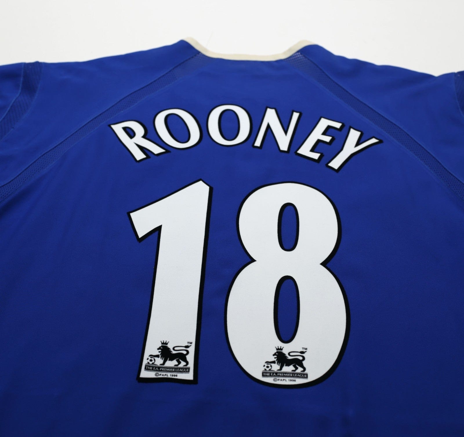 2003/04 ROONEY #18 Everton Vintage PUMA Home Football Shirt (S)