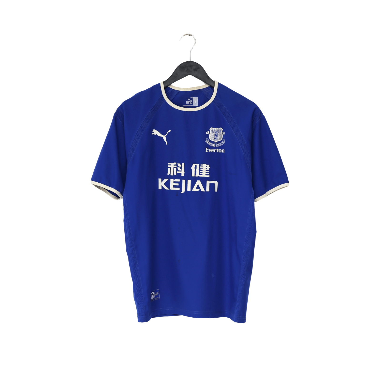 2003/04 ROONEY #18 Everton Vintage PUMA Home Football Shirt (S)