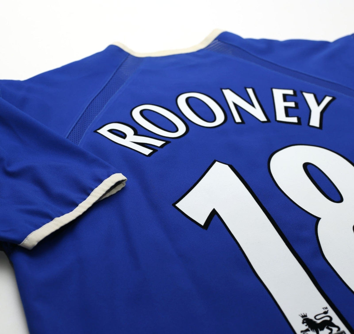 2003/04 ROONEY #18 Everton Vintage PUMA Home Football Shirt (S)