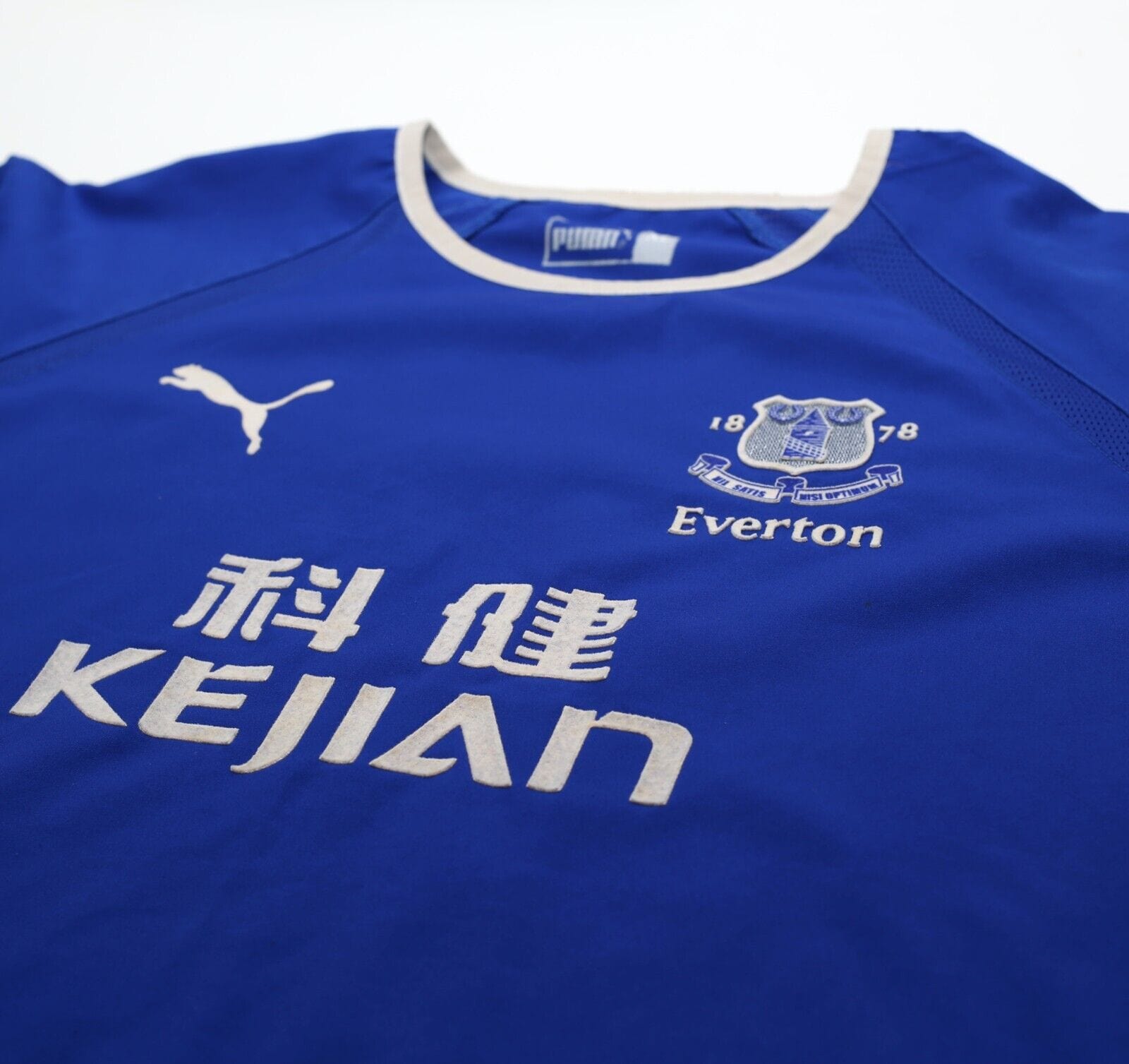 2003/04 ROONEY #18 Everton Vintage PUMA Home Football Shirt (XL)