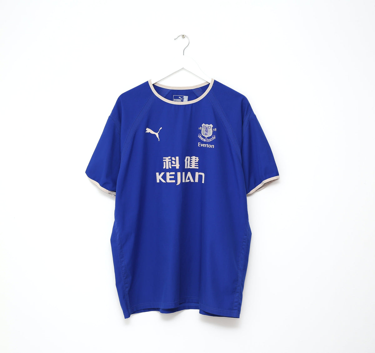 PUMA - エバ〜トン2003/2004 ROONEY 18 Mサイズ Rooney #18 Everton 2003/2004 Home ORIGINAL Puma VTG Rare