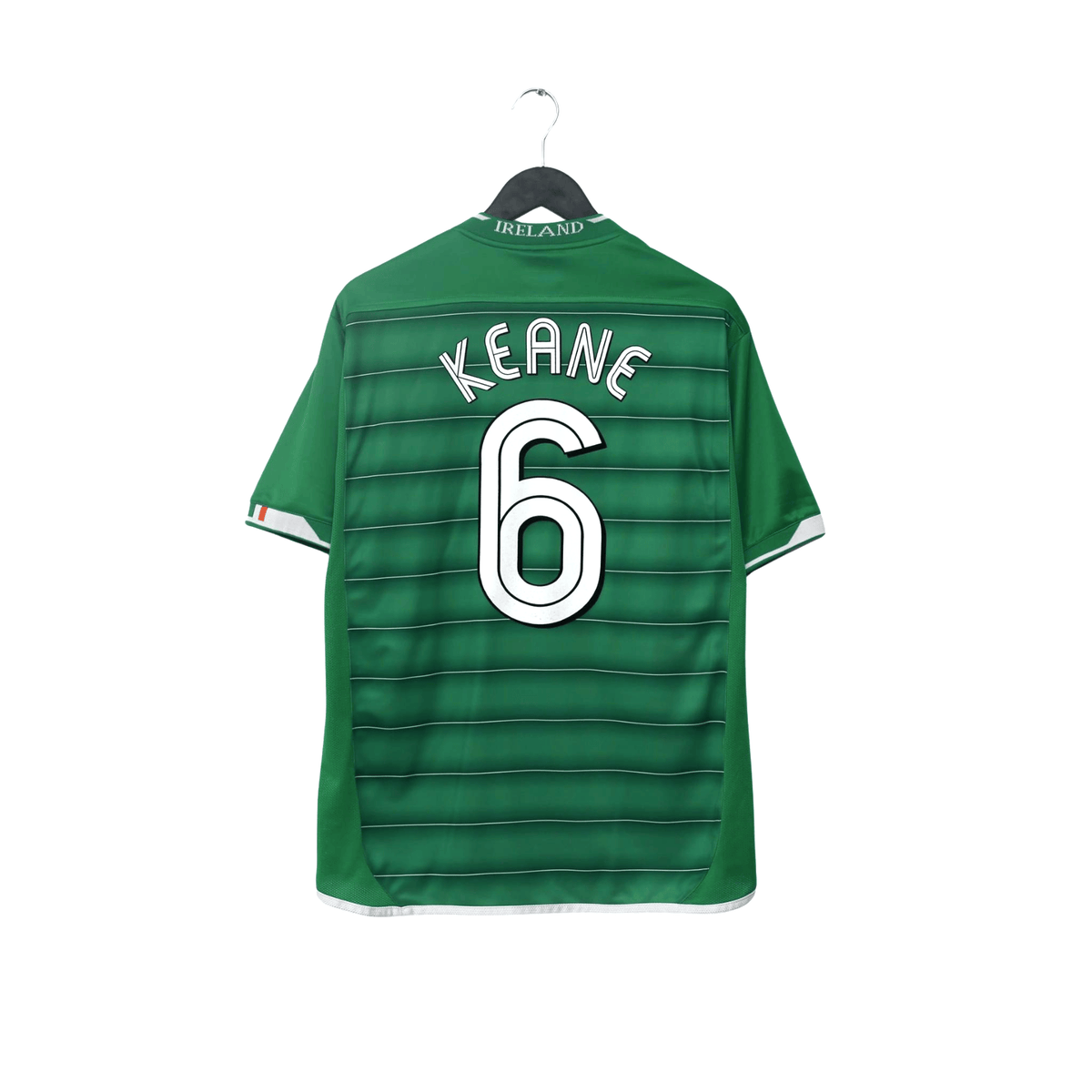 2003/04 Roy Keane #6 Ireland Vintage Umbro Home Football Shirt (M)