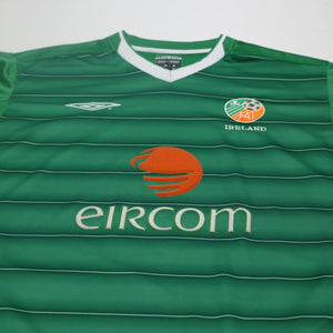 2003/04 Roy Keane #6 Ireland Vintage Umbro Home Football Shirt (M)