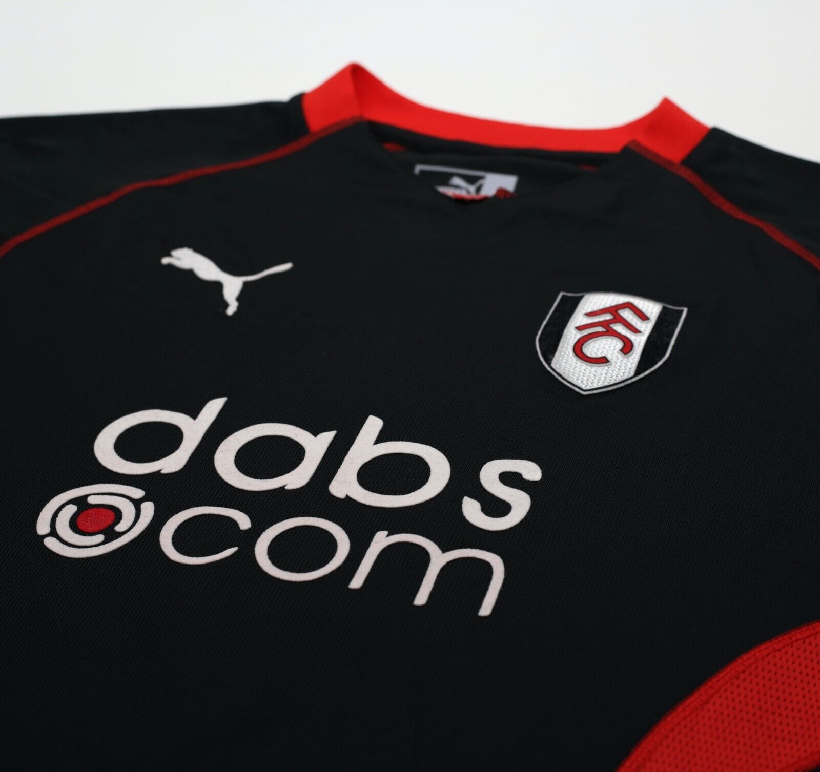 PUMA Fulham FC ユニフォーム 2003/04 SAHA #8 Fulham Vintage Puma Away Football Shirt (L