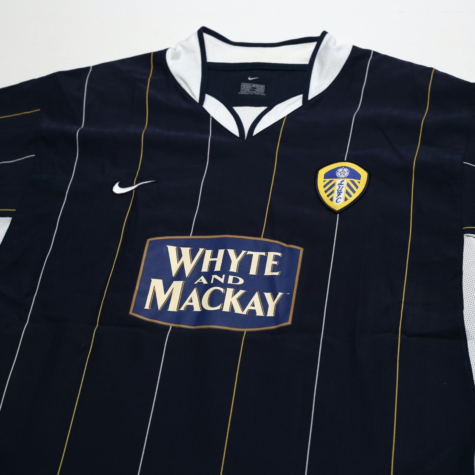 2003/04 Smith #17 Leeds United Vintage Nike Away Football Shirt (XL)