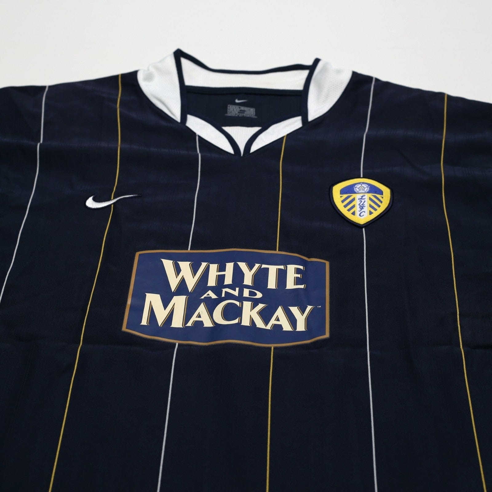 2003/04 Smith #17 Leeds United Vintage Nike Away Football Shirt (XL)
