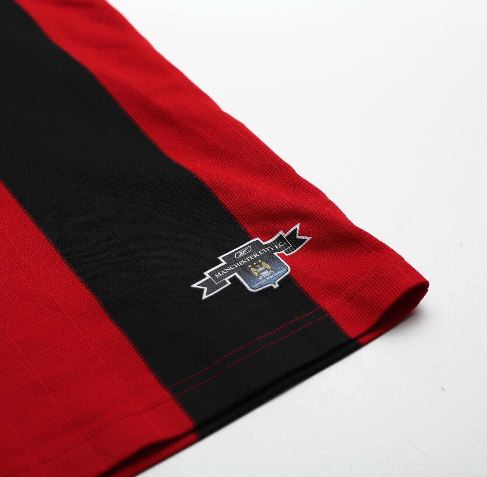 2003/04 SUN #17 Manchester City Vintage Reebok Away Football Shirt Jersey (M)