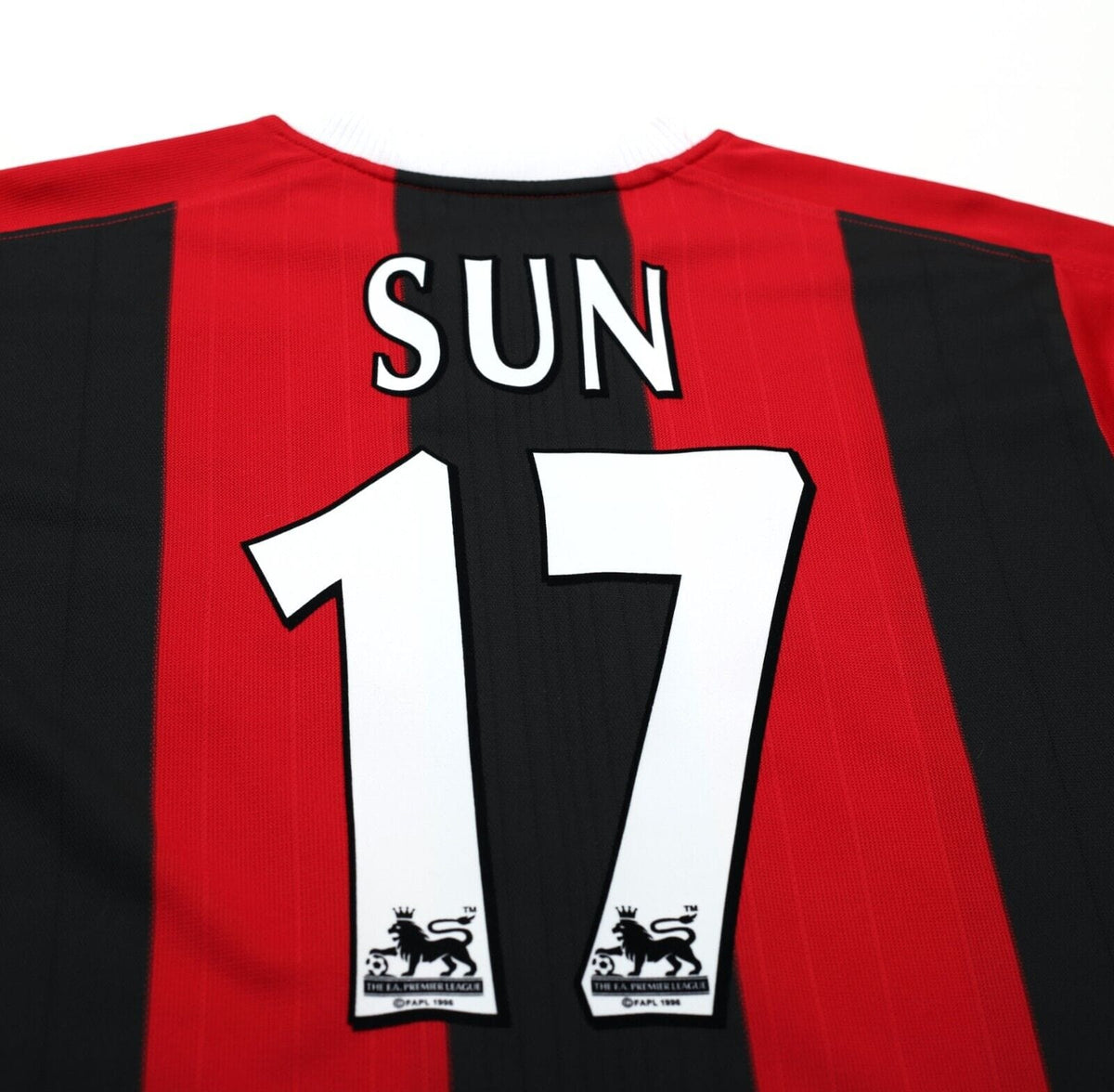 2003/04 SUN #17 Manchester City Vintage Reebok Away Football Shirt Jersey (M)