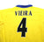 2003/04 VIEIRA #4 Arsenal Vintage Nike UCL Away Football Shirt Jersey (M)