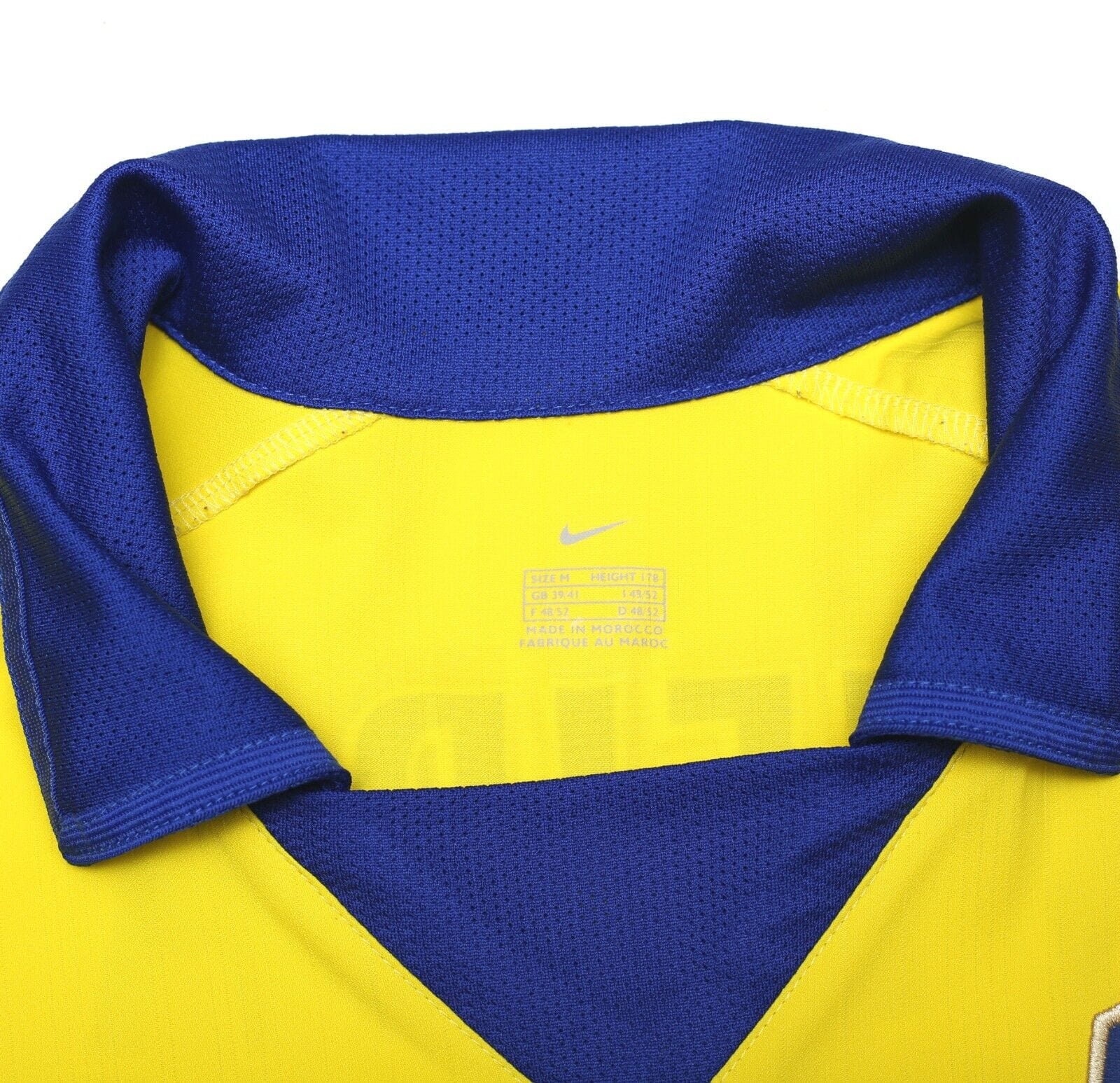 2003/04 VIEIRA #4 Arsenal Vintage Nike UCL Away Football Shirt Jersey (M)