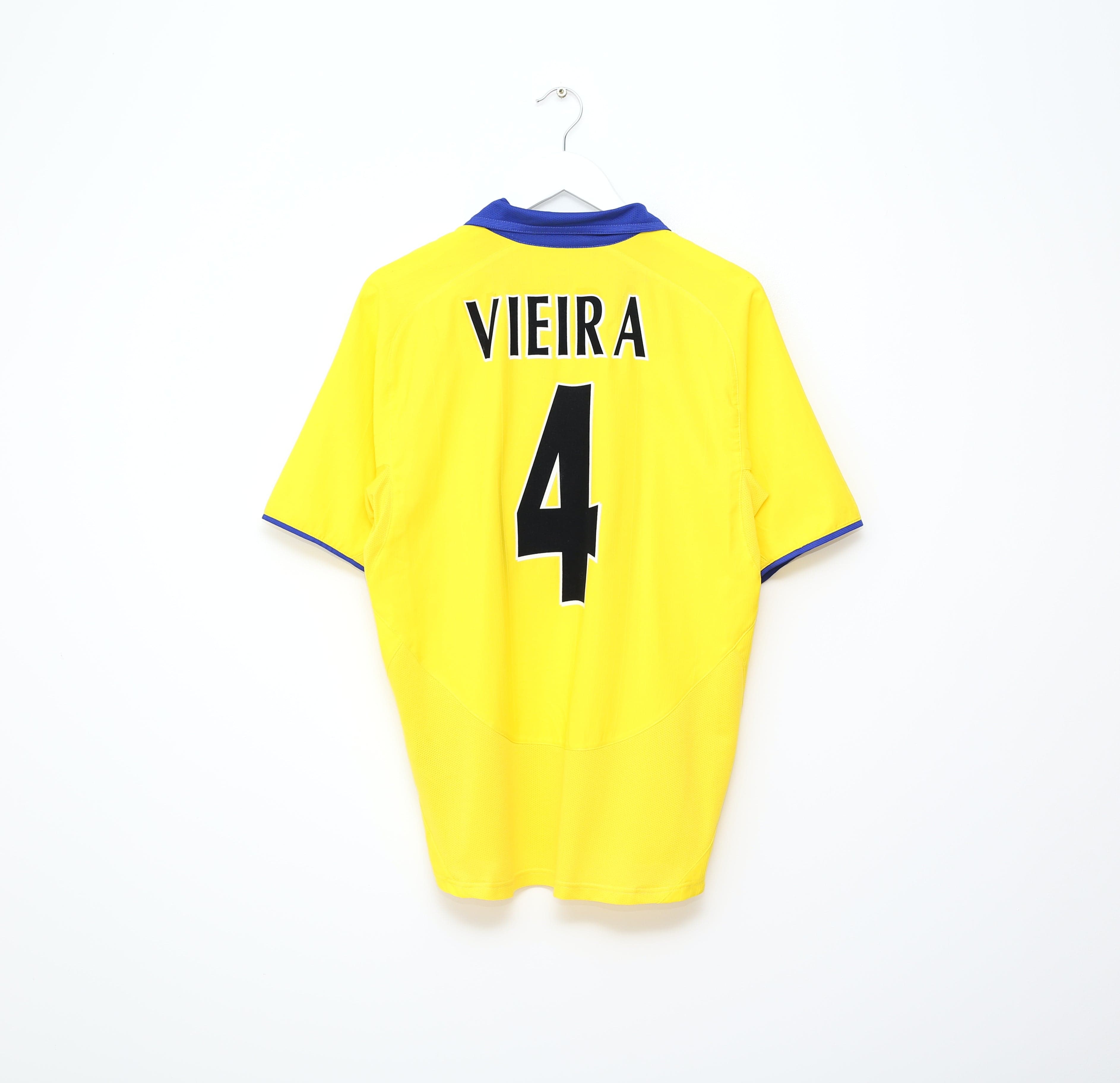 O*L様 Nike Arsenal 2004-2005 サッカーユニフォーム ARSENAL LONDON 2004/2005 HOME FOOTBALL SHIRT JERSEY NIKE