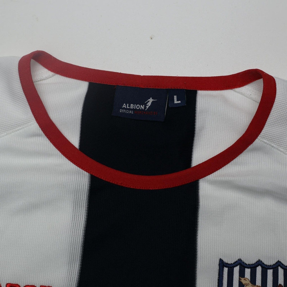 2003/04 West Brom Vintage Diadora L/S Home Football Shirt (L)