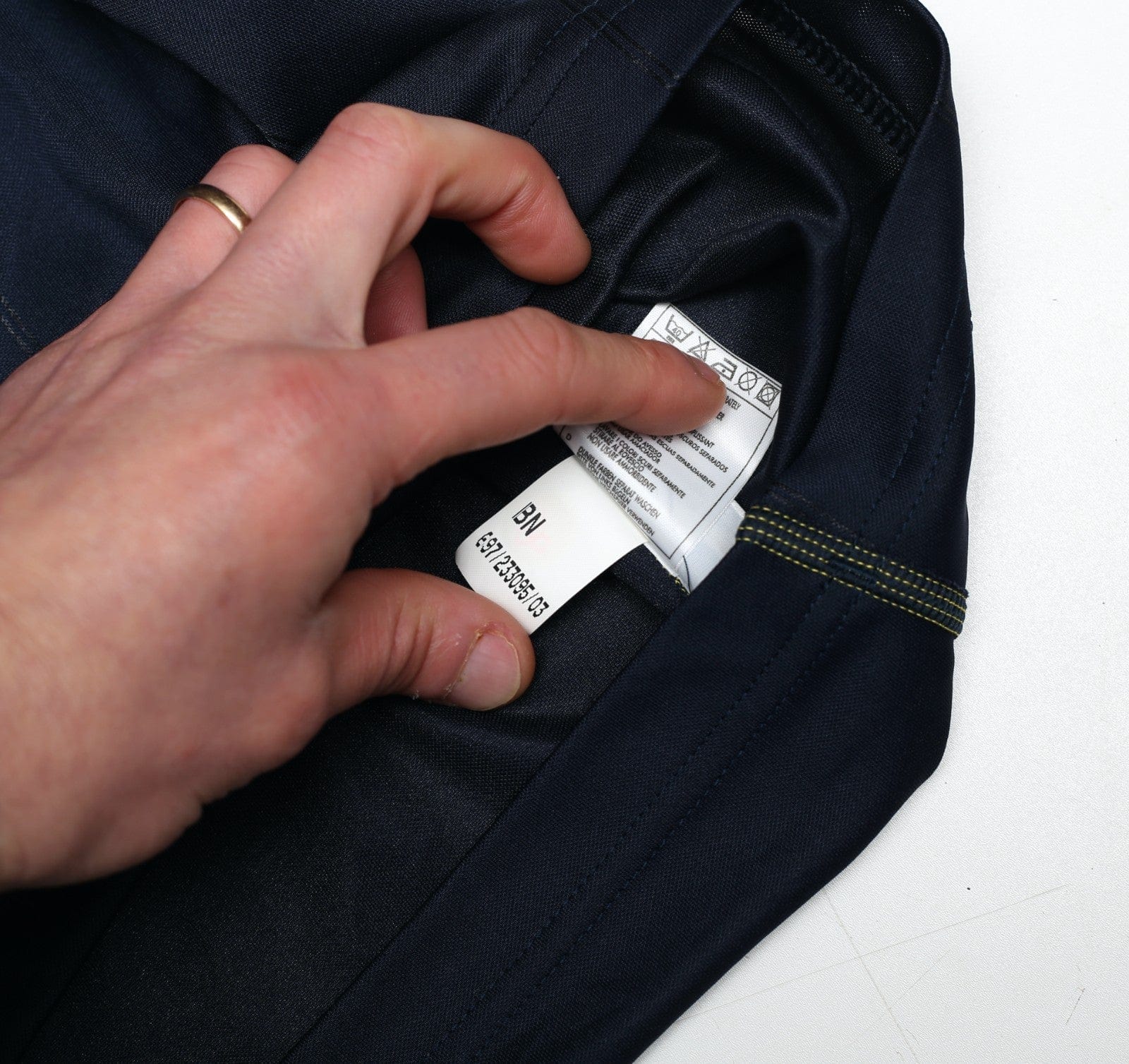 2003/04 WEST HAM UNITED Vintage Reebok Away Football Shirt (XL)