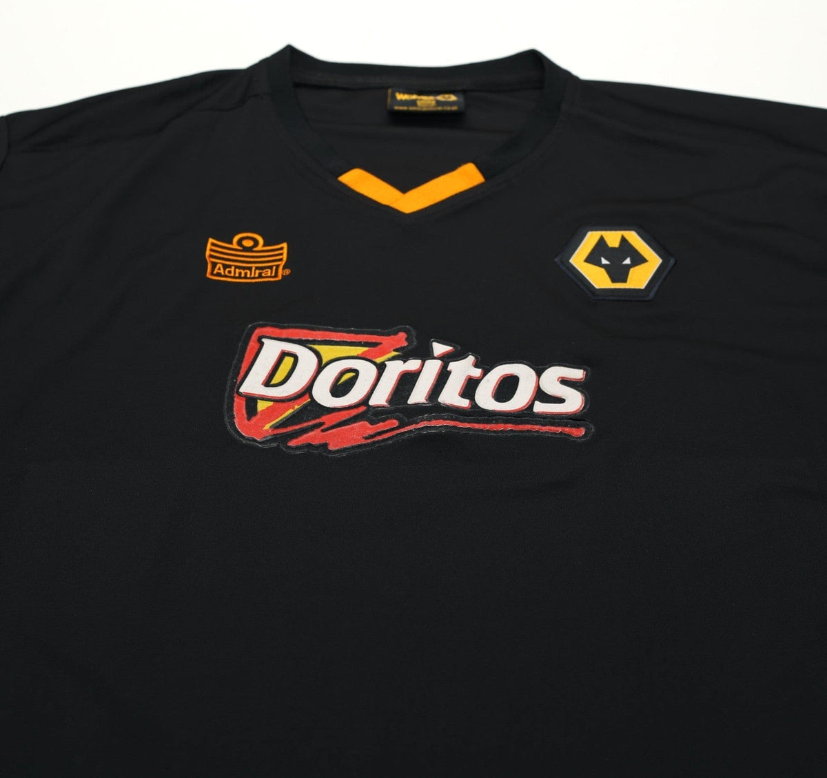 2003/04 WOLVERHAMPTON WANDERERS Vintage Admiral Away Football Shirt (L)
