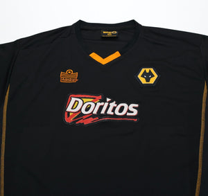 2003/04 WOLVERHAMPTON WANDERERS Vintage Admiral Away Football Shirt (L)