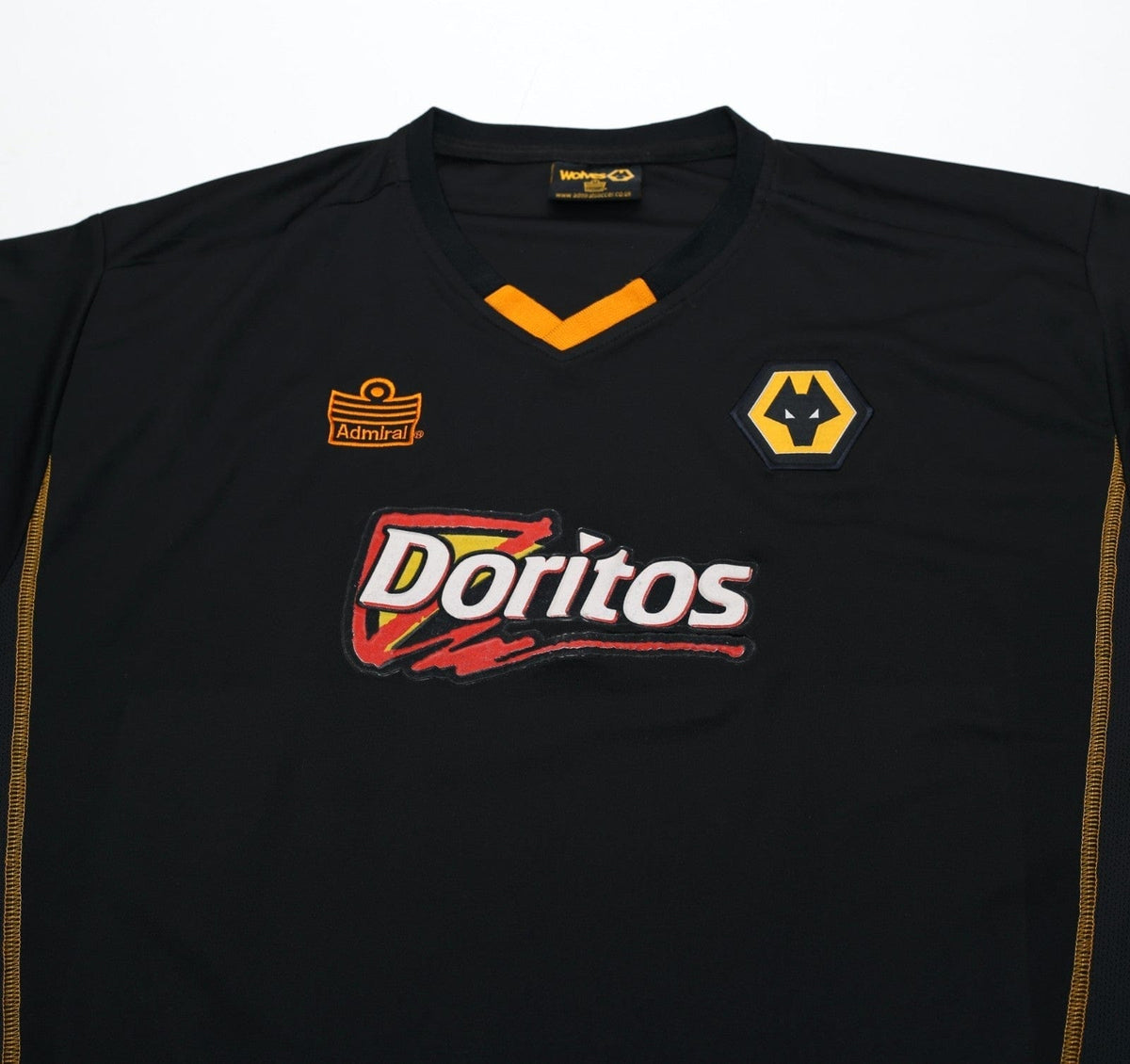 2003/04 WOLVERHAMPTON WANDERERS Vintage Admiral Away Football Shirt (L)