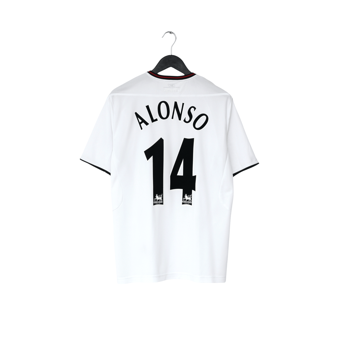 2003/05 Alonso #14 Vintage Liverpool Reebok Away Football Shirt (M)