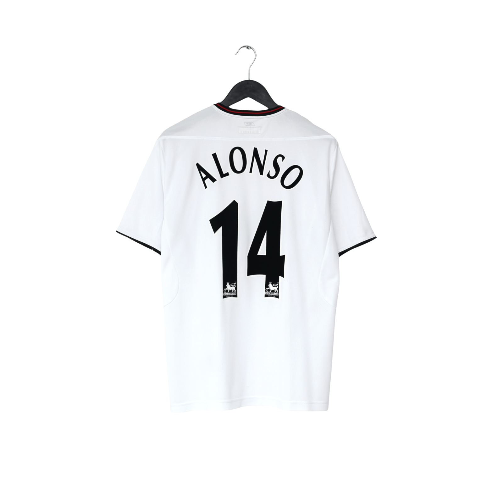 2003/05 Alonso #14 Vintage Liverpool Reebok Away Football Shirt (M)