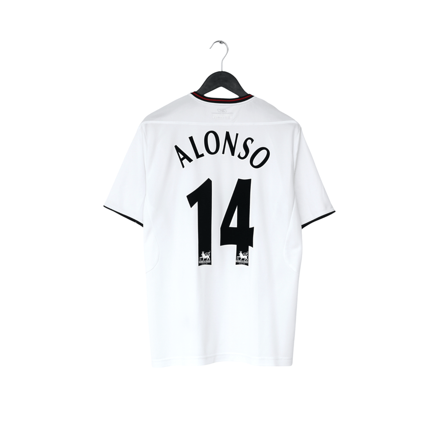 2003/05 Alonso #14 Vintage Liverpool Reebok Away Football Shirt (M)