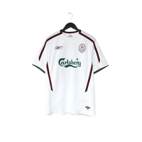2003/05 Alonso #14 Vintage Liverpool Reebok Away Football Shirt (M)