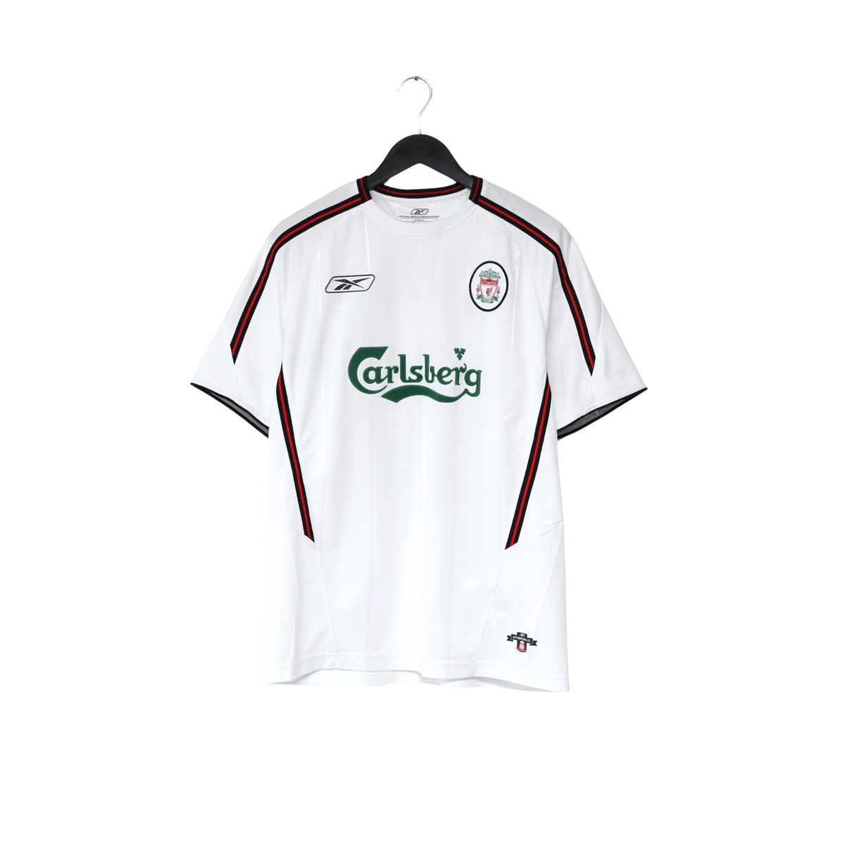 2003/05 Alonso #14 Vintage Liverpool Reebok Away Football Shirt (M)