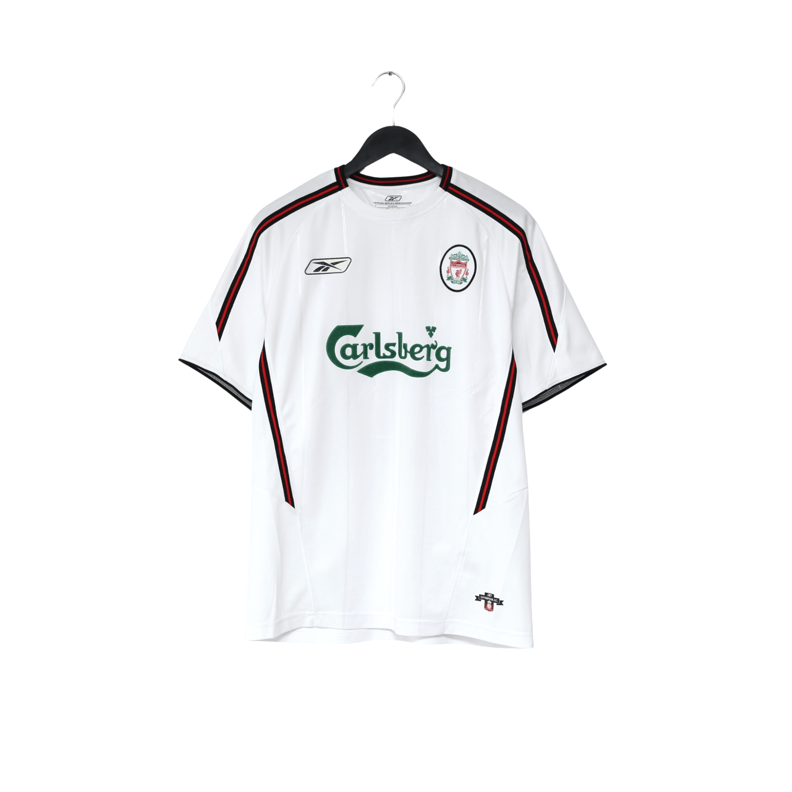 2003/05 Alonso #14 Vintage Liverpool Reebok Away Football Shirt (M)