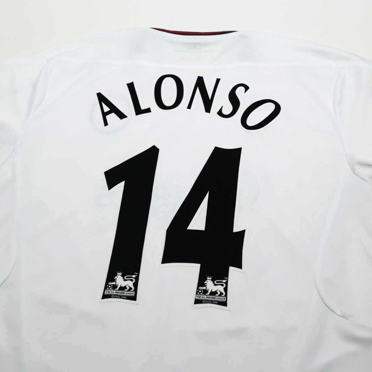 2003/05 Alonso #14 Vintage Liverpool Reebok Away Football Shirt (M)