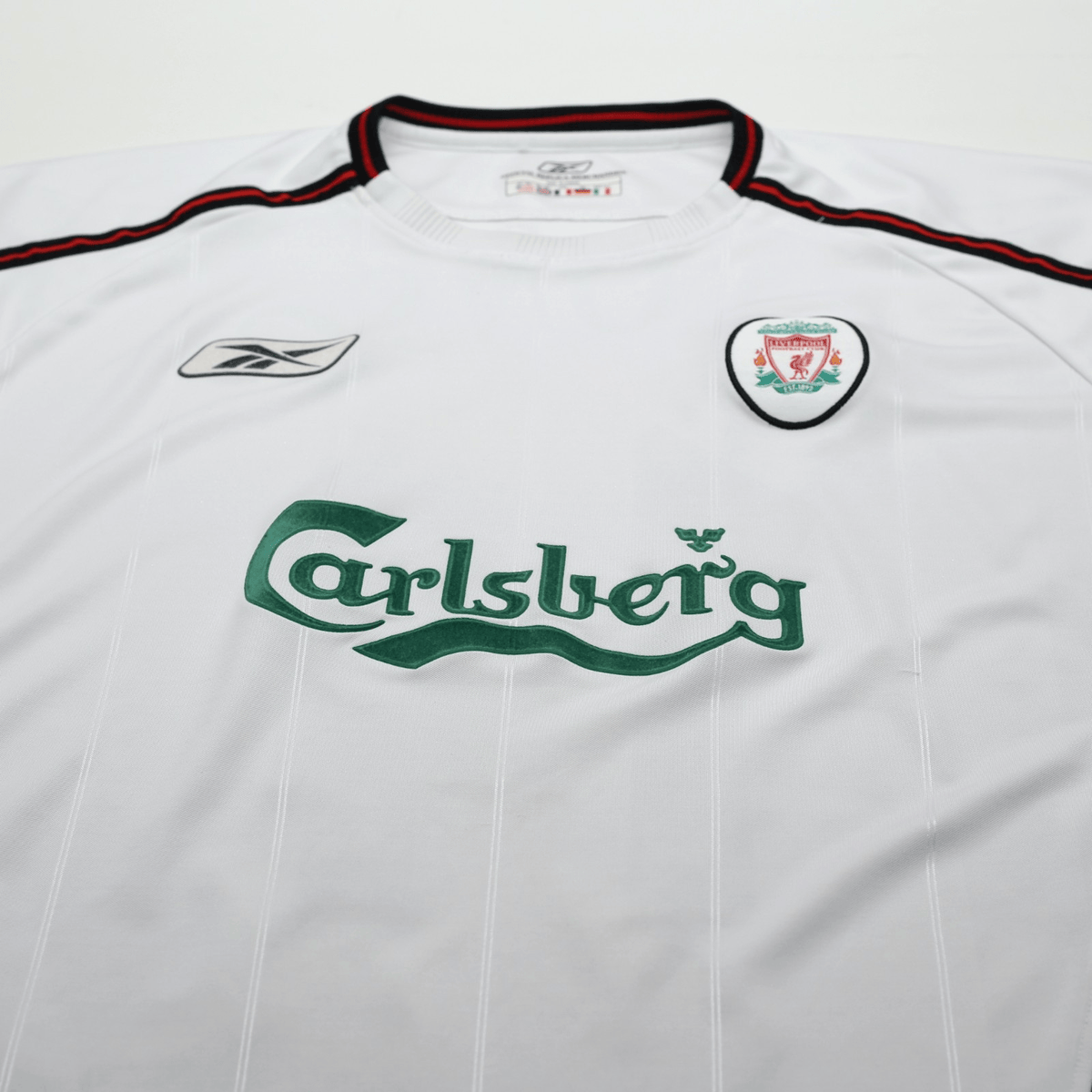 2003/05 Alonso #14 Vintage Liverpool Reebok Away Football Shirt (XL)