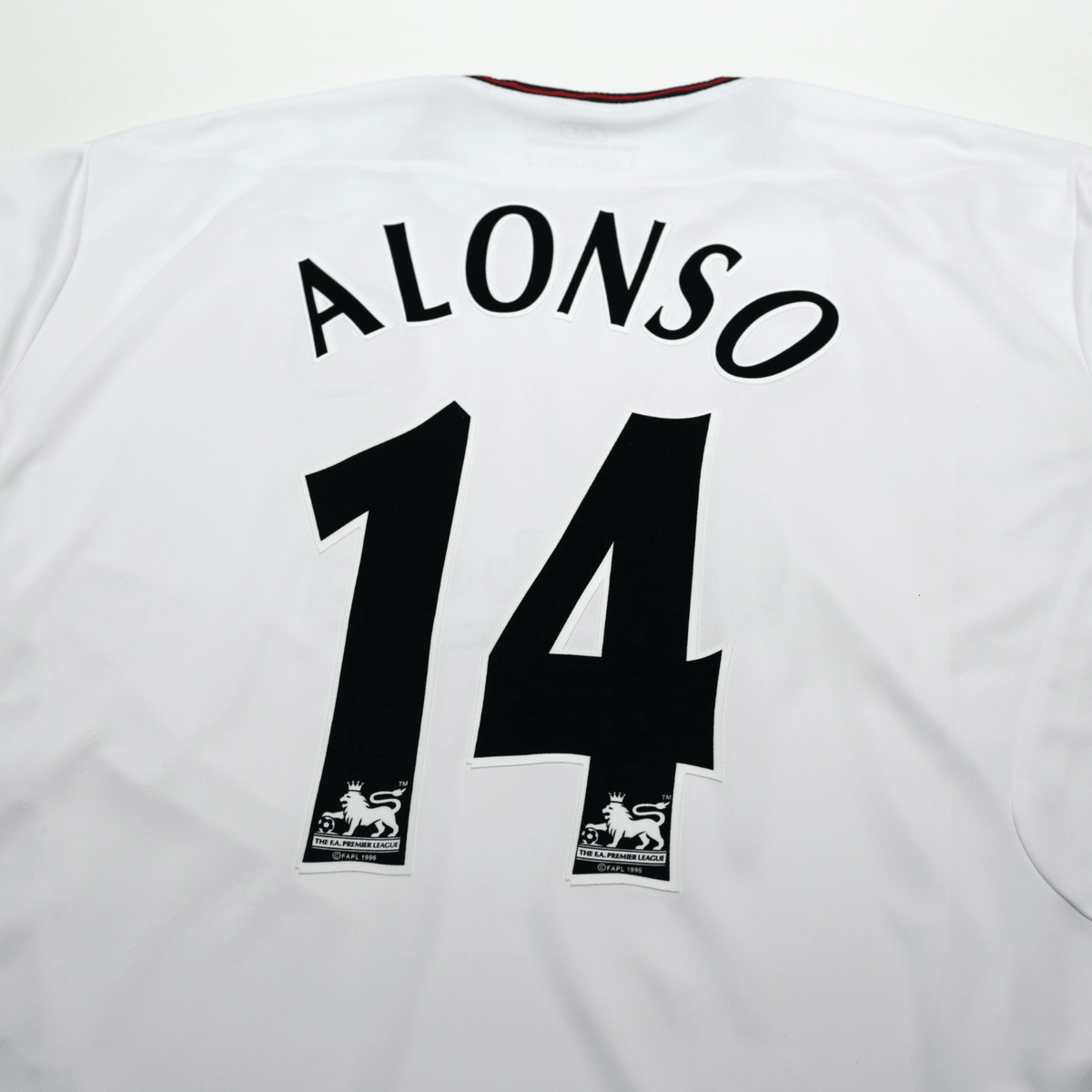 2003/05 Alonso #14 Vintage Liverpool Reebok Away Football Shirt (XL)