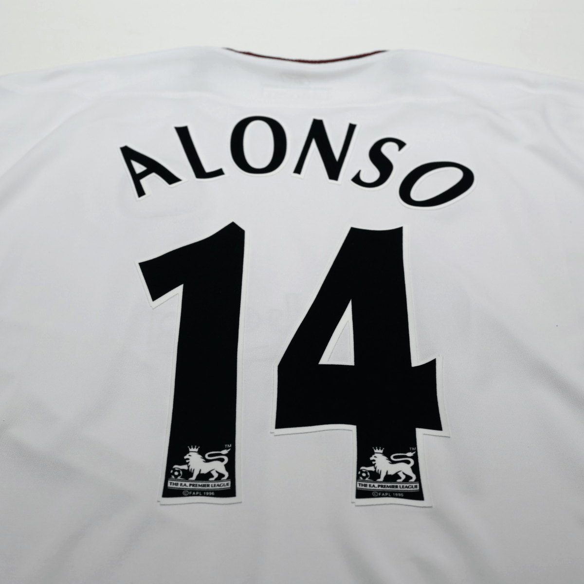 2003/05 Alonso #14 Vintage Liverpool Reebok Away Football Shirt (XL)