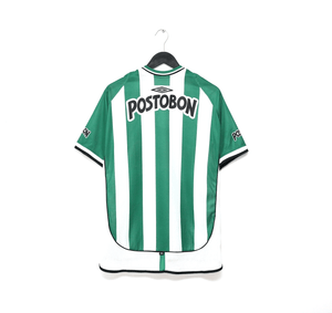 2003/05 ATLETICO NACIONAL Vintage Umbro Home Football Shirt Jersey (M)