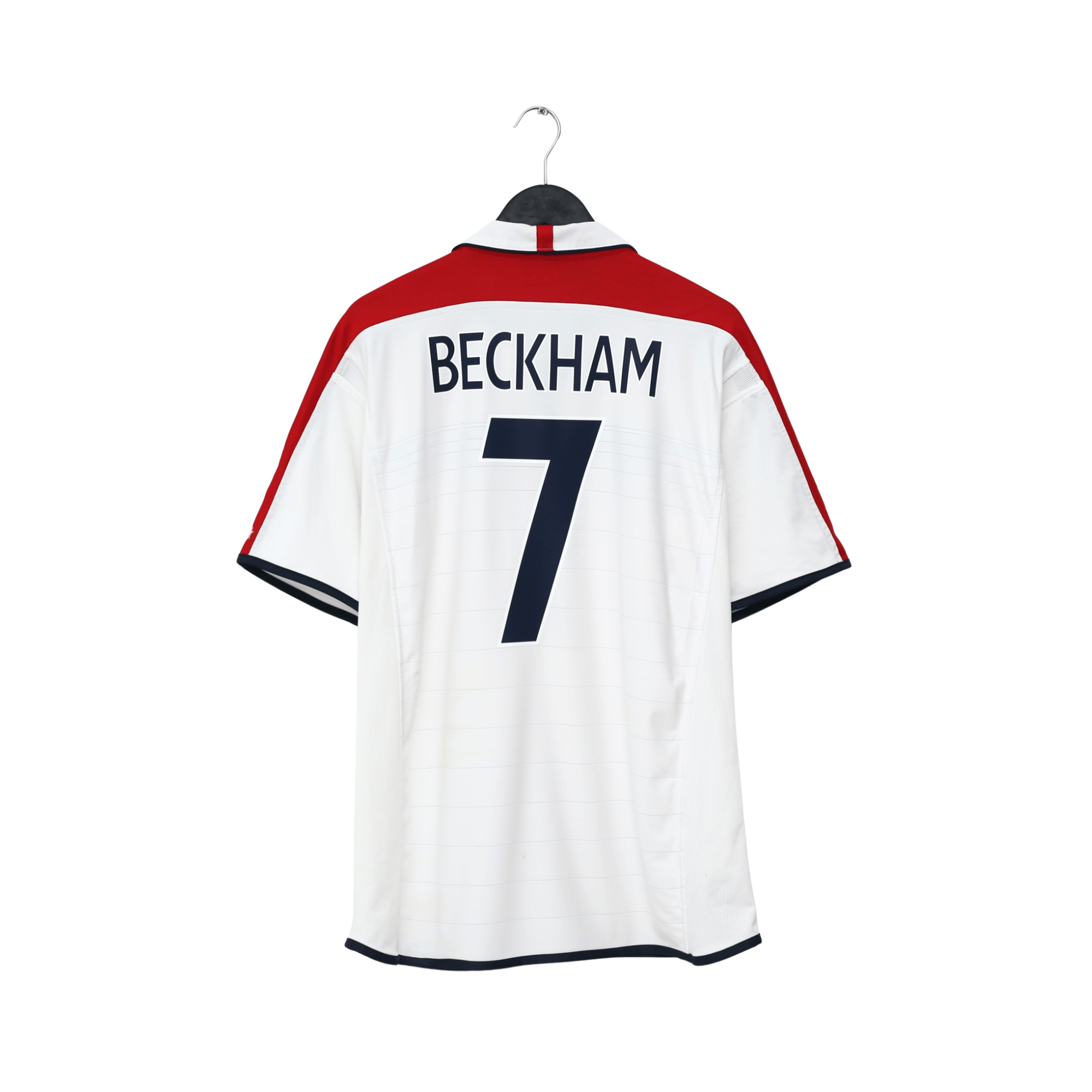 Authentic 2003/05 Beckham #7 England Vintage Umbro Home Football