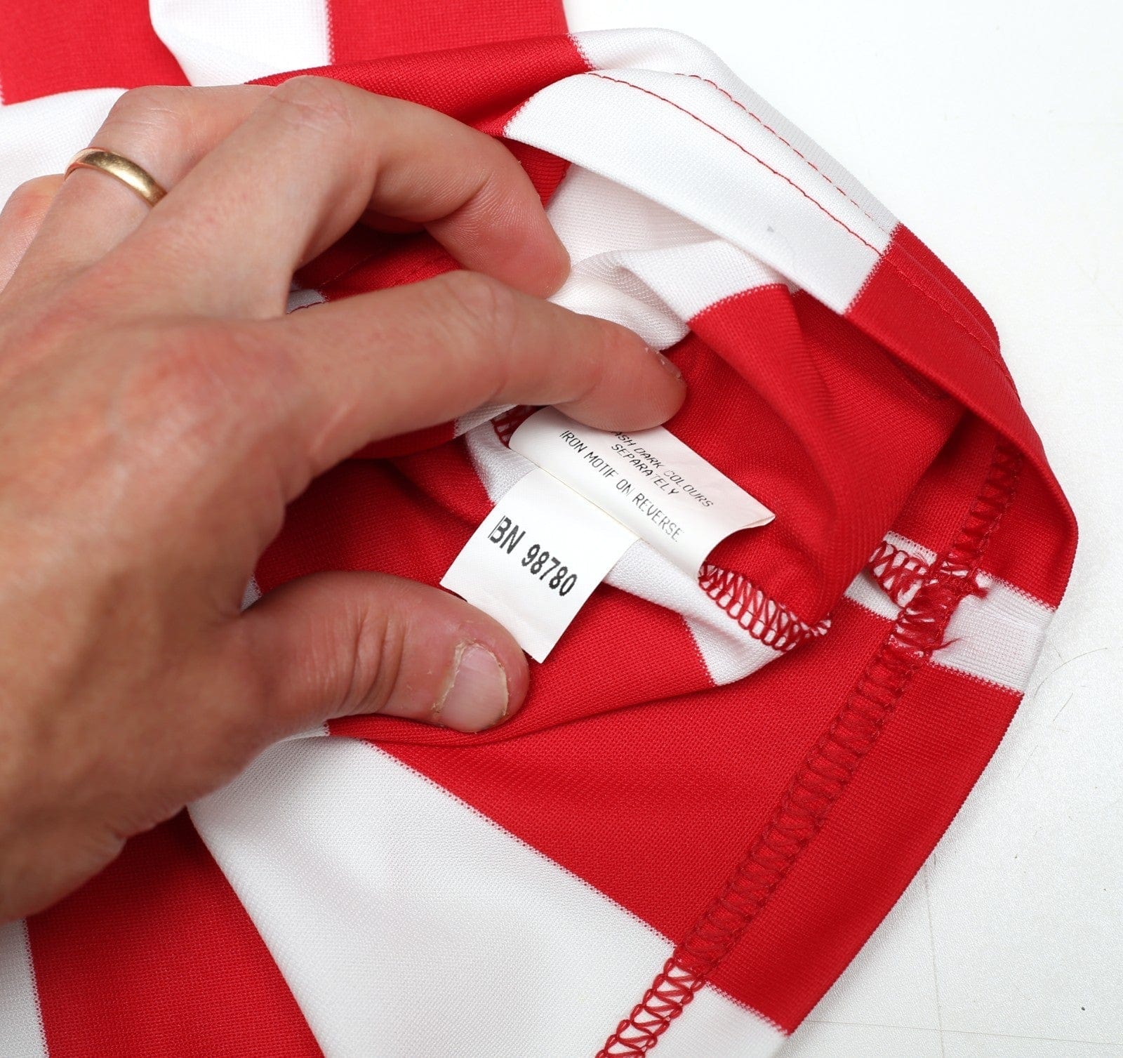 2003/05 CROUCH #14 Southampton Vintage Saints Home Football Shirt (M)