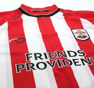 2003/05 CROUCH #14 Southampton Vintage Saints Home Football Shirt (M)