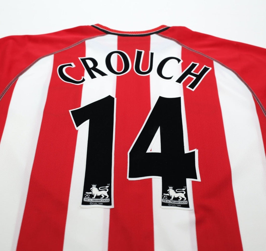 2003/05 CROUCH #14 Southampton Vintage Saints Home Football Shirt (M)