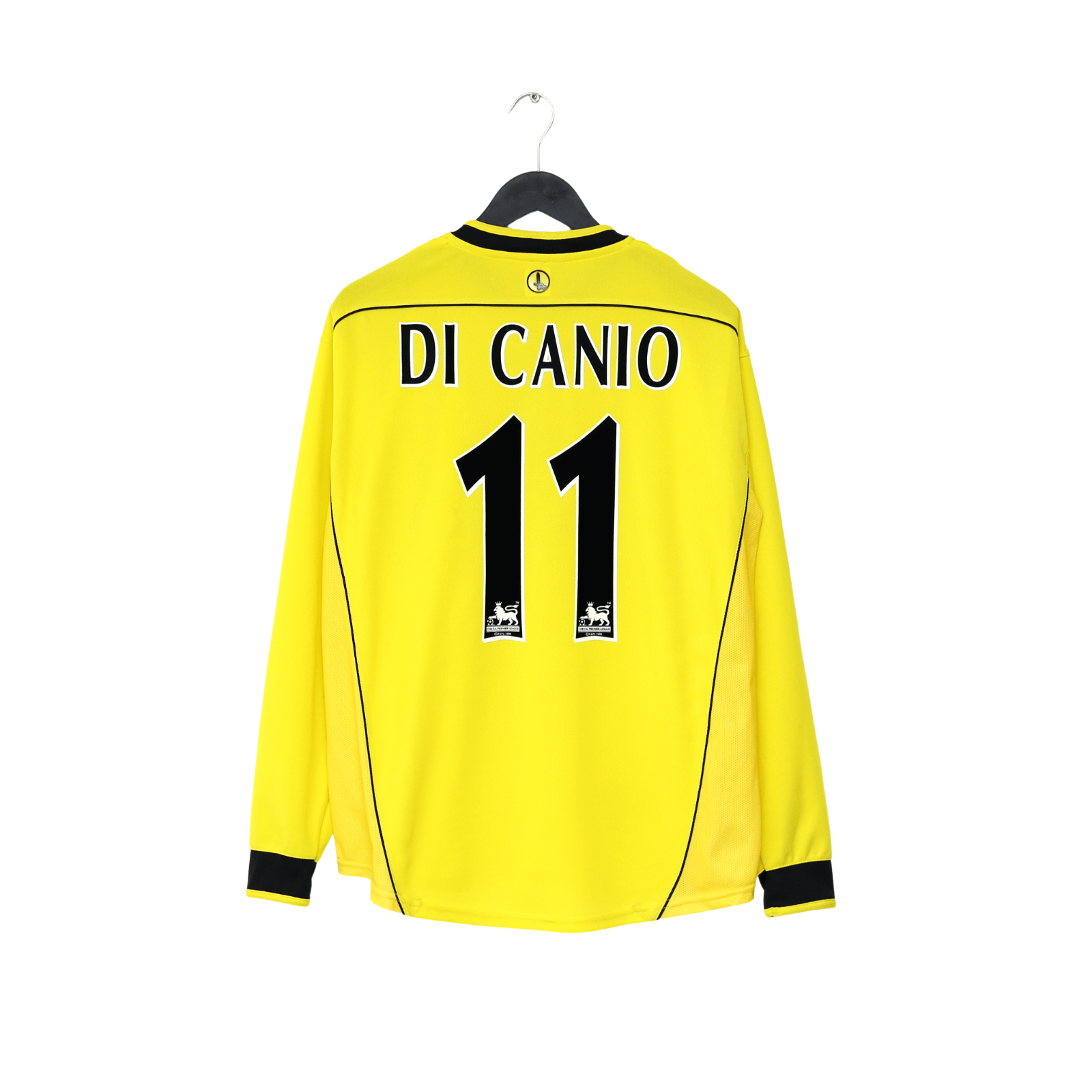 2003/05 DI CANIO #11 Charlton Athletic Vintage Joma L/S Away Football Shirt (M)