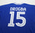 2003/05 DROGBA #15 Chelsea Vintage Umbro UCL Home Football Shirt Jersey (M)