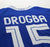 2003/05 DROGBA #15 Chelsea Vintage Umbro UCL Home Football Shirt Jersey (M)