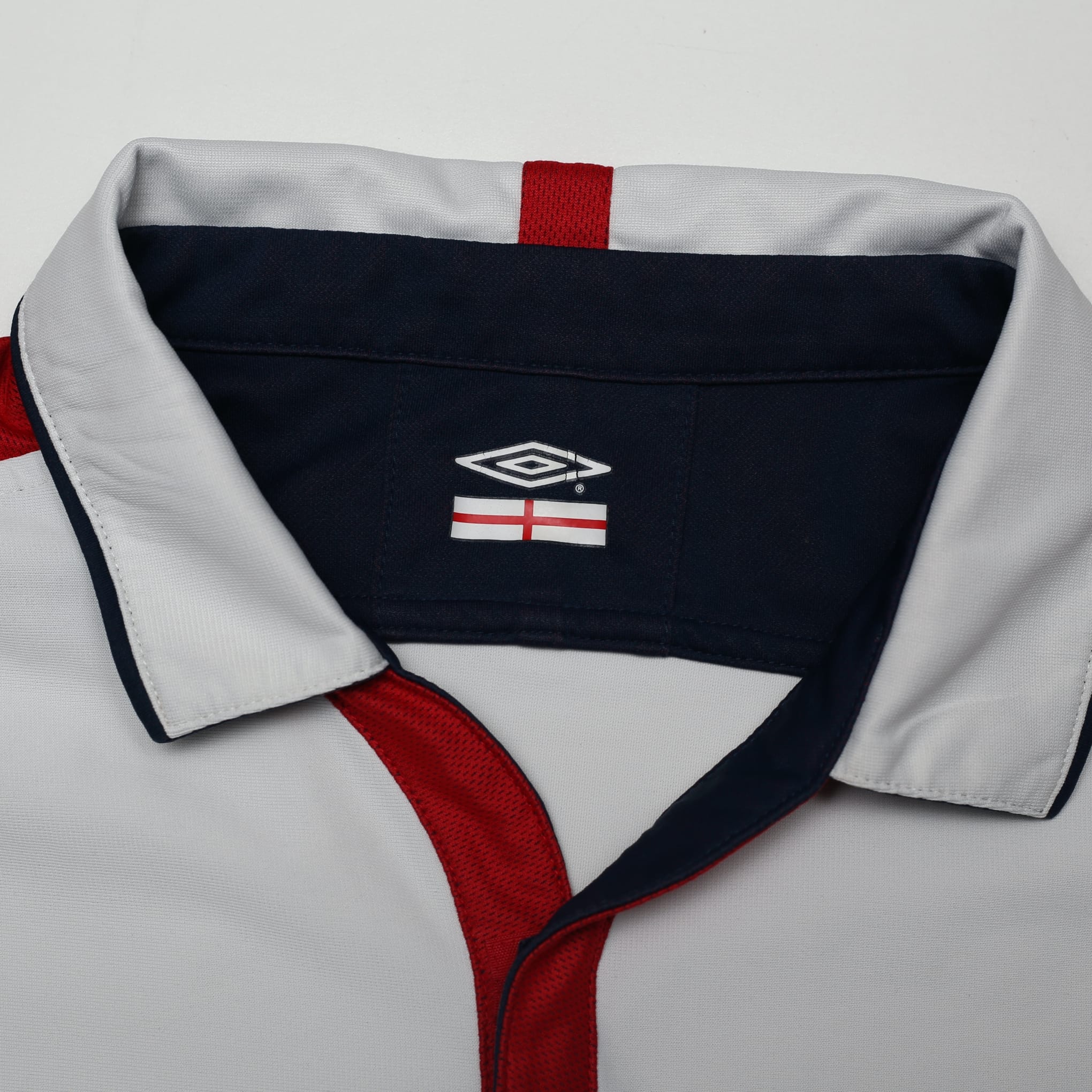 2003/05 England Vintage Umbro L/S Home Football Shirt (XL) EURO 2004