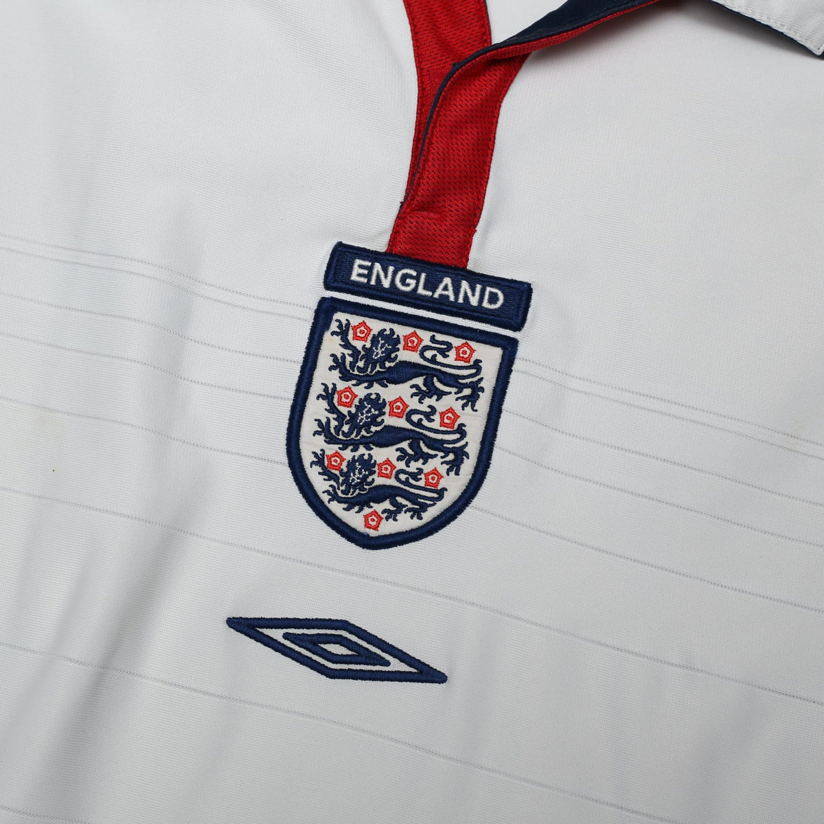 2003/05 England Vintage Umbro L/S Home Football Shirt (XL) EURO 2004
