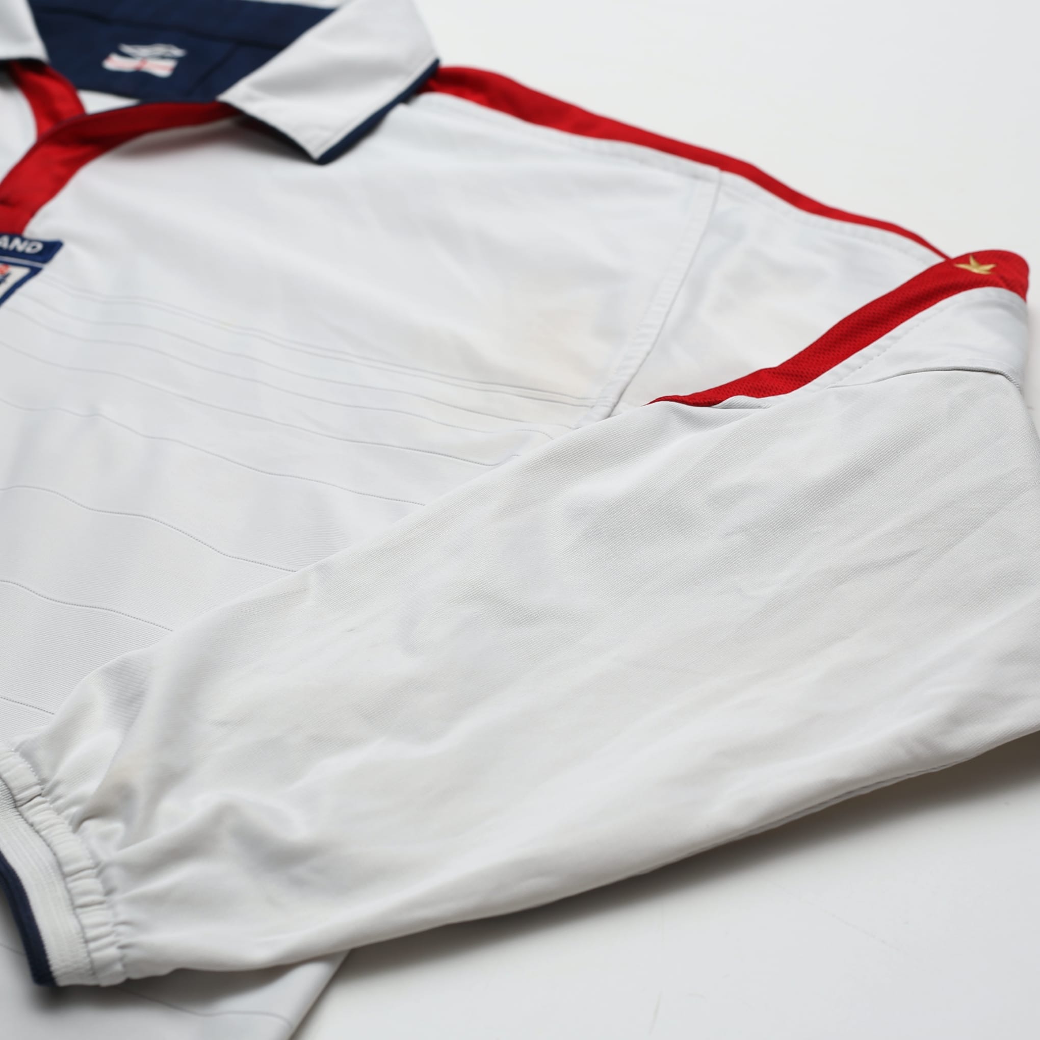 2003/05 England Vintage Umbro L/S Home Football Shirt (XL) EURO 2004