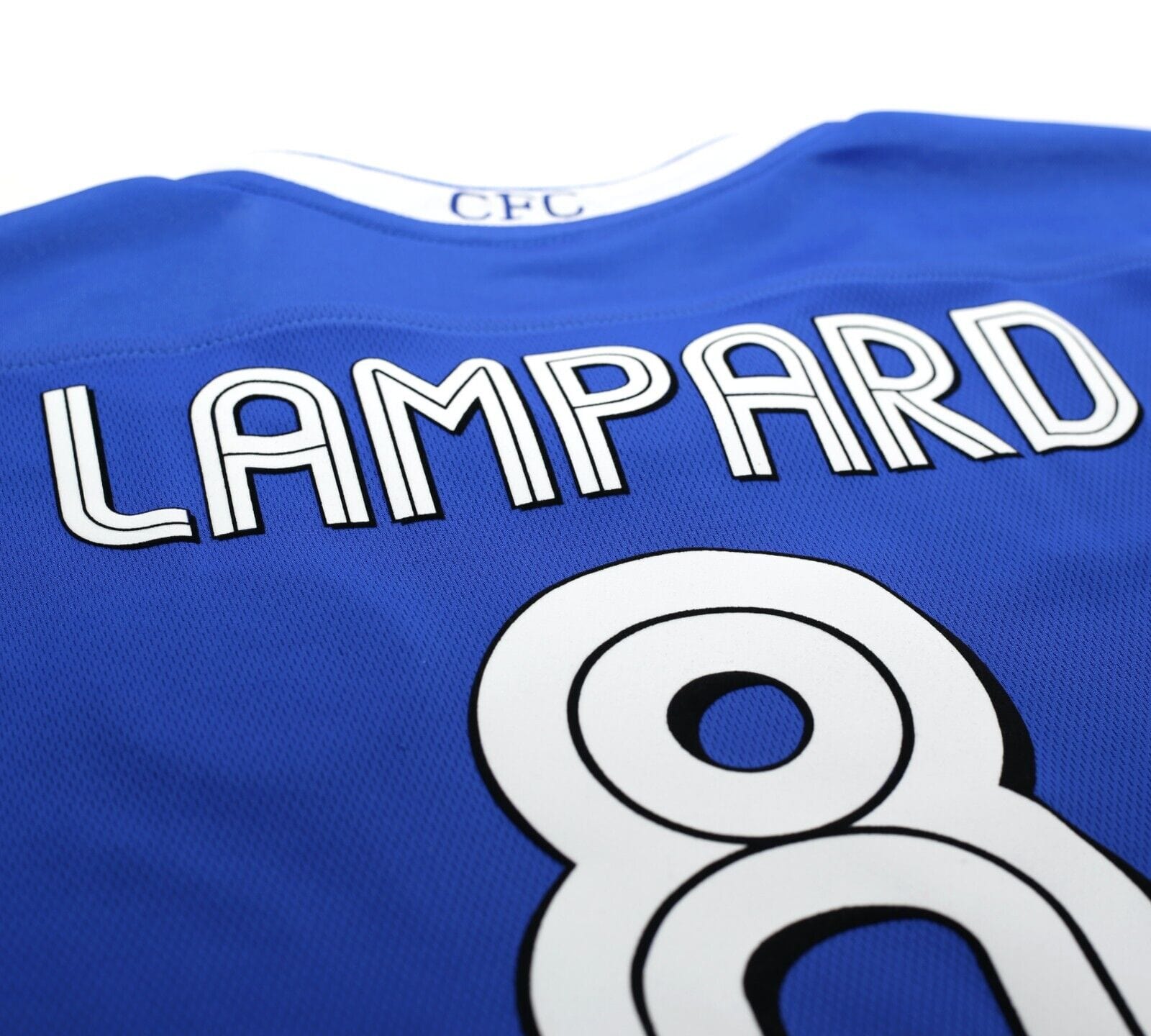 2003/05 LAMPARD #8 Chelsea Vintage Umbro UCL Home Football Shirt Jersey (XL)