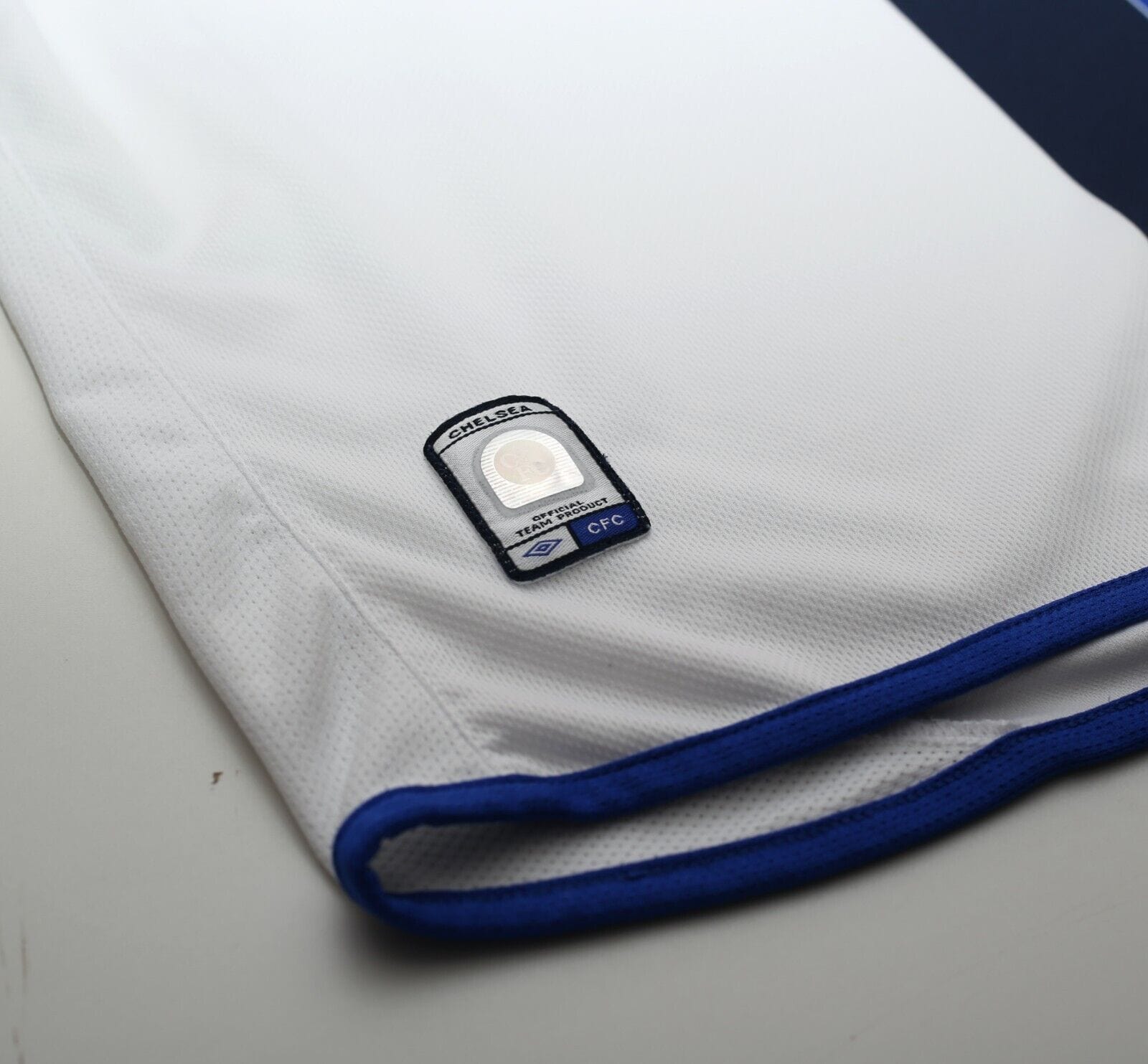 2003/05 MAKELELE #4 Chelsea Vintage Umbro UCL Away Football Shirt Jersey (L)