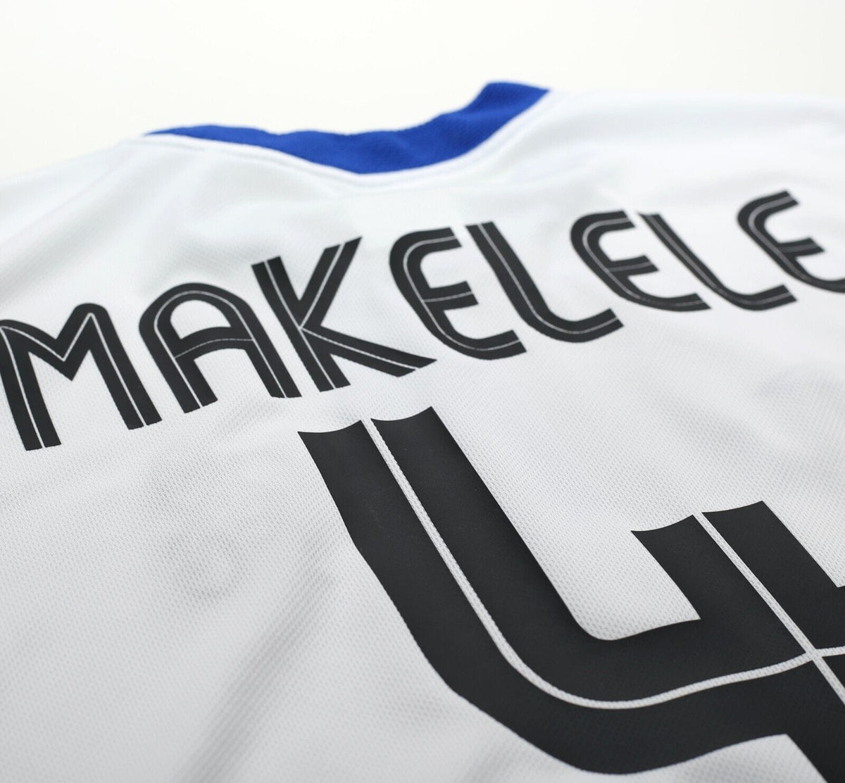 2003/05 MAKELELE #4 Chelsea Vintage Umbro UCL Away Football Shirt Jersey (L)