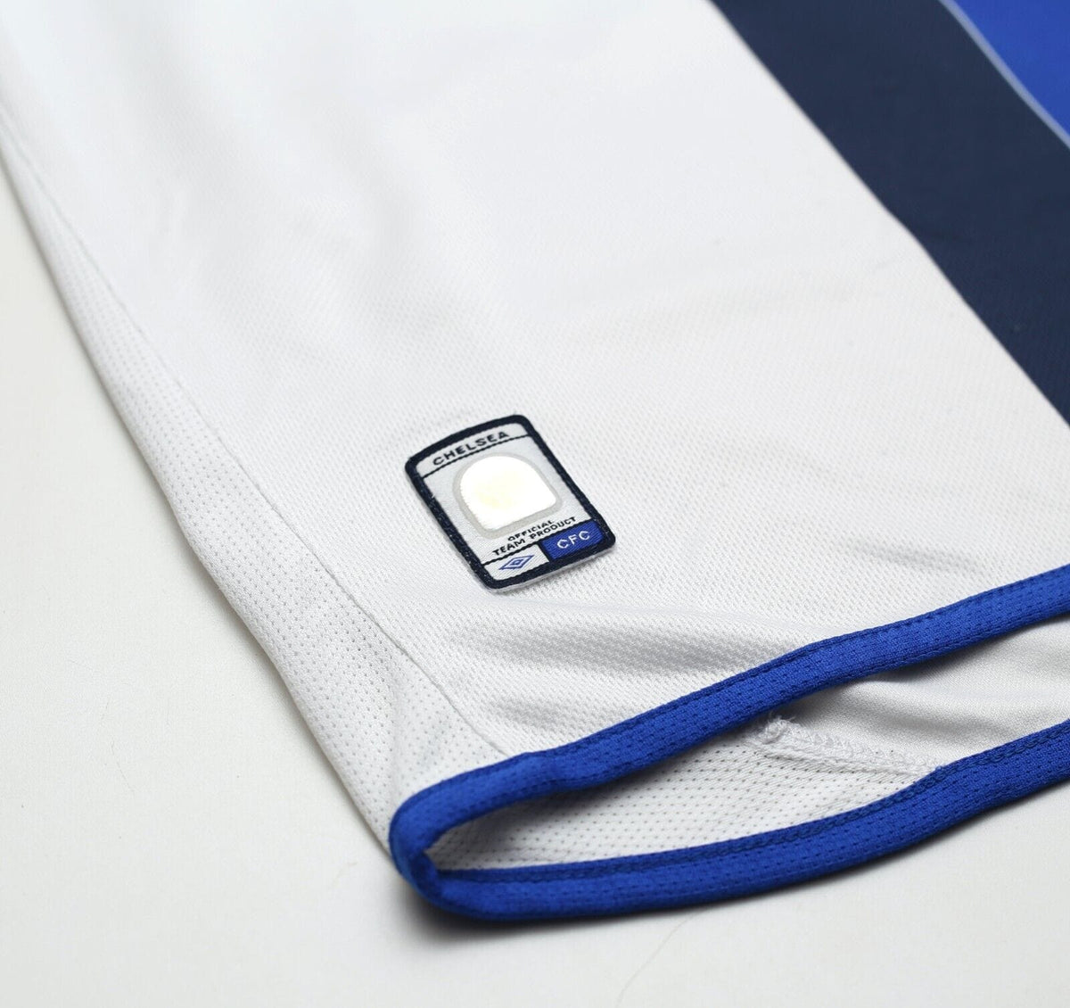 2003/05 MAKELELE #4 Chelsea Vintage Umbro UCL Away Football Shirt Jersey (S)