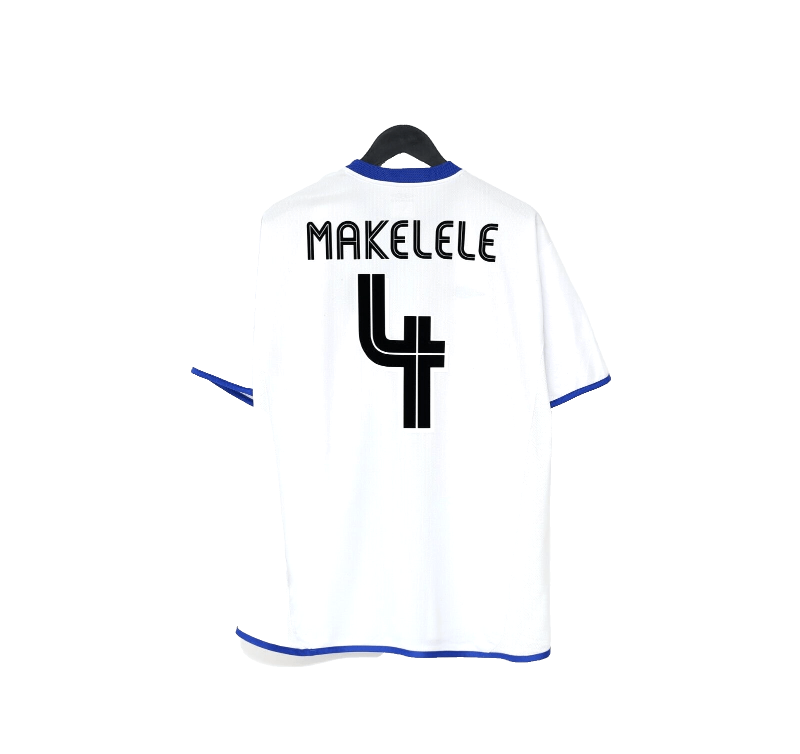 2003/05 MAKELELE #4 Chelsea Vintage Umbro UCL Away Football Shirt (L)